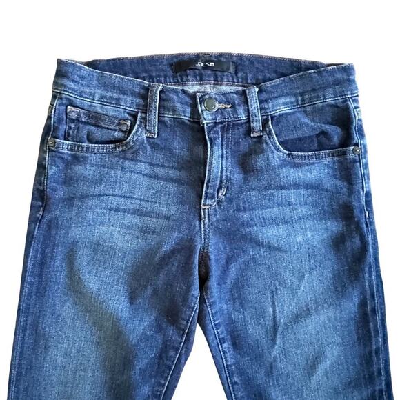 Joe's Capri Jeans Women's Size 26 Blue Lexington Cuffed Mid Rise Preppy 1111‎ - Picture 2 of 13